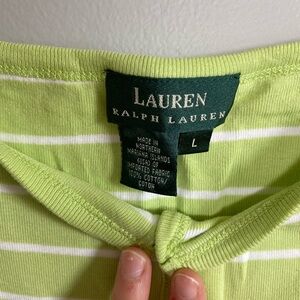 Ralph Lauren dress with matching sweater